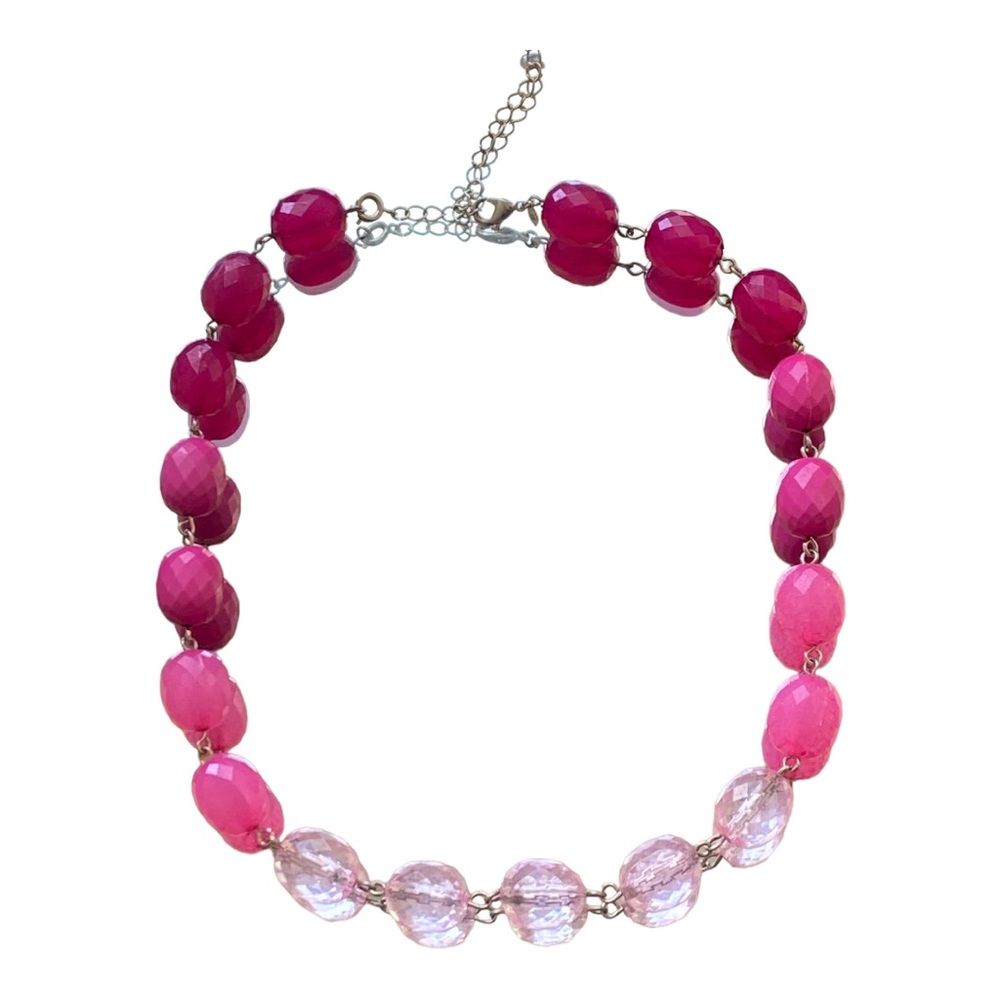 This Little Pinky….Vintage Avon Multi Faceted Beaded Necklace